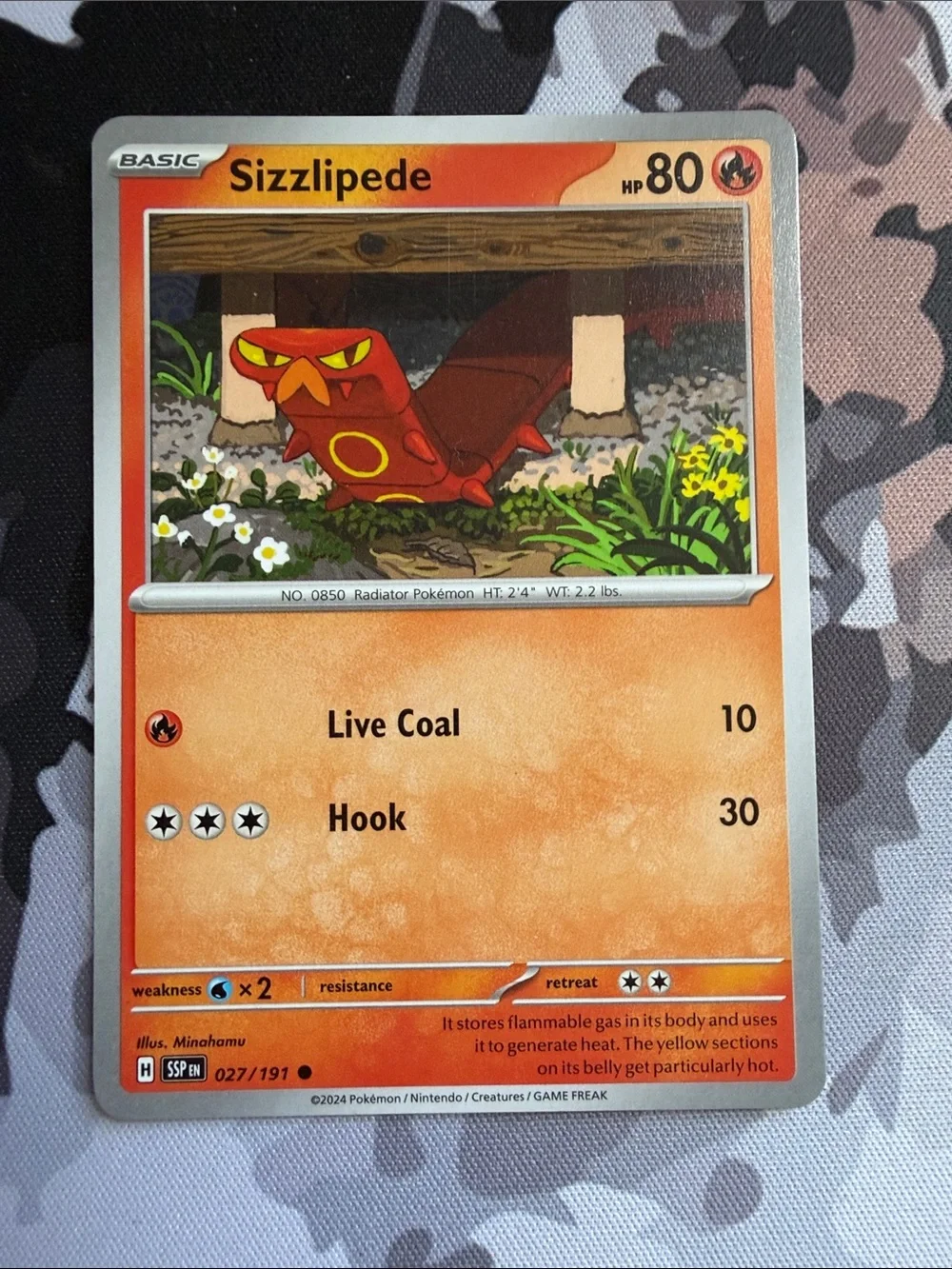 Sizzlipede & Centiskorch Collection Lot | 3 Pokémon Cards | ✨5/$25✨